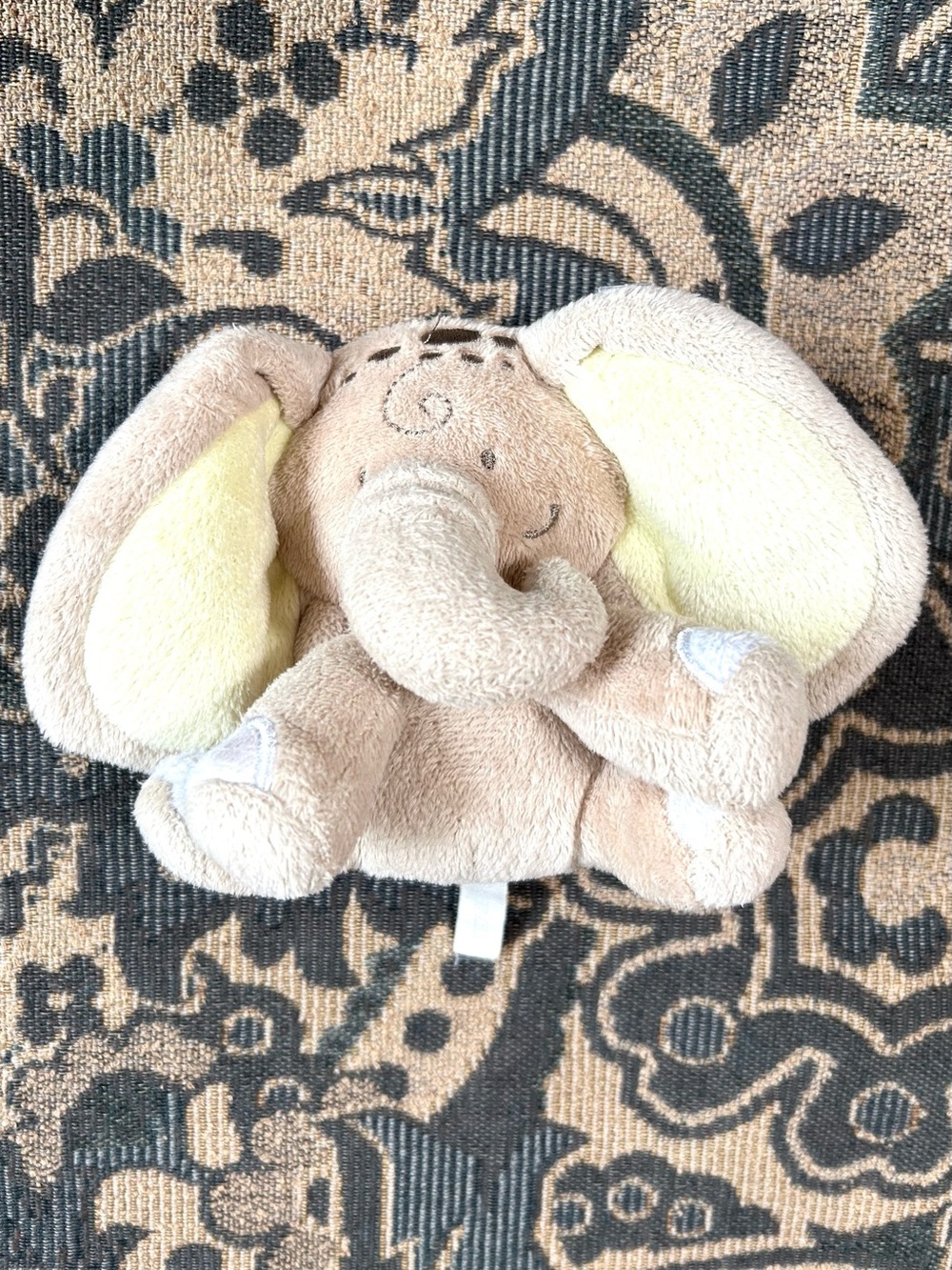 4/$20 Baby Mexx Plush 5” Elephant with Crinkle-Noise Ears